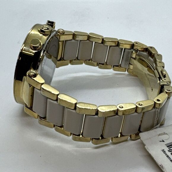 Michael Kors Parker MK6119 Womens Two Tone Analog Dial Quartz Wrist Watch JNA398 - Picture 7 of 11